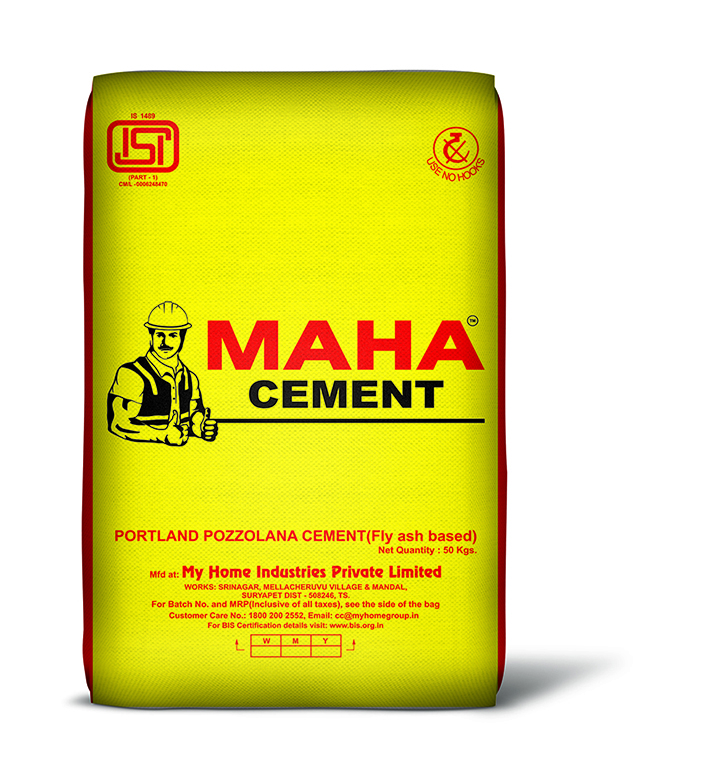 Maha Cement OPC 43 Grade available across Telangana, Andhra Pradesh, Hyderabad, Karnataka, Bihar, Maharashtra, Tamil Nadu, Chhattisgarh, Odisha & Kerala