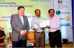 CII EHS Award to Maha Cement