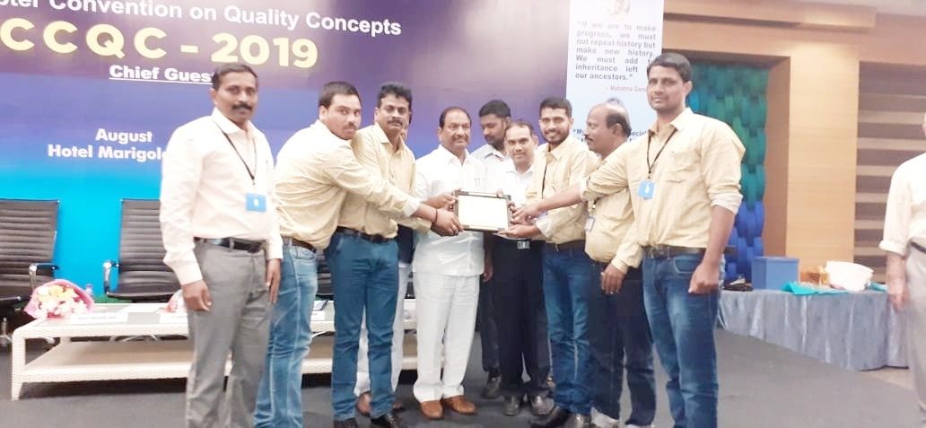 Maha Cement Team Winners at CCQC 2019 Gold Awards