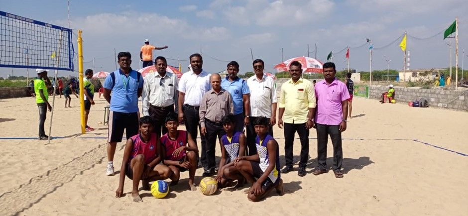 Tharuvaikulam Beach Volleyball Tournament by Maha Cement 