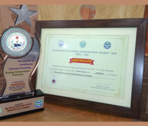 Maha Cement - Awards - Gold Award from “TSREDCO
