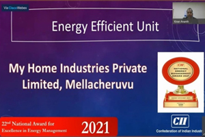 Maha Cement - Awards - Energy Efficient Award from CII for the year 2021