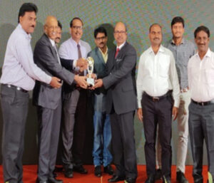 Maha Cements -Awards - Best Management in overall operational Excellence" in Manufacturing Category by Global HRD Network