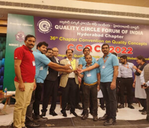 Maha Cement - Awards - Quality Circle Forum Of India Awards