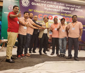 Maha Cement - Awards - Quality Circle Forum Of India Awards
