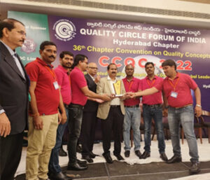 Maha Cement - Awards - Quality Circle Forum Of India Awards