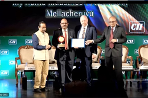 Maha Cement - Awards - Energy Efficient Unit Award – 2022 and President (Works) & Unit Head received the Award from CII