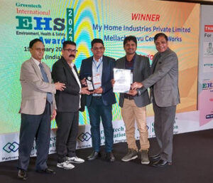 Maha Cement - Awards - My Home Industries bags EHS Award for Outstanding Achievements in Health & Safety